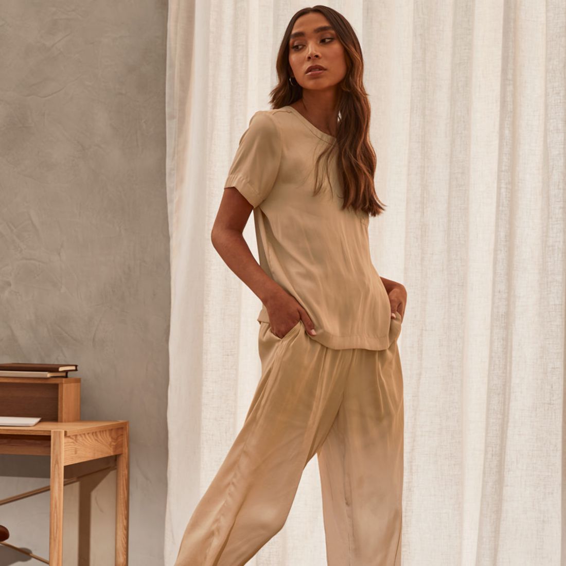 Preview Vintage Pull On Wide Leg Pants 