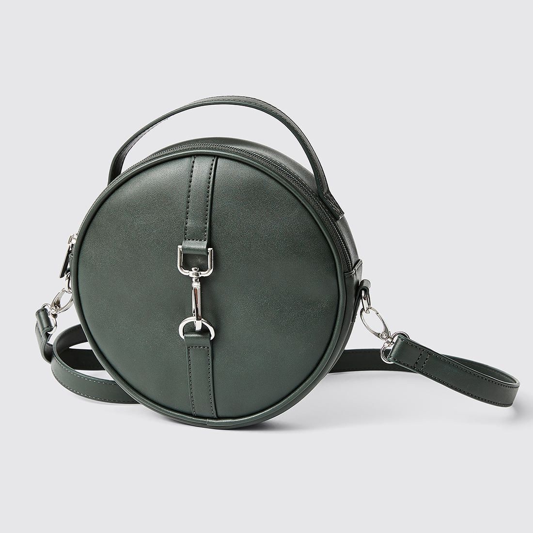 round crossbody purse