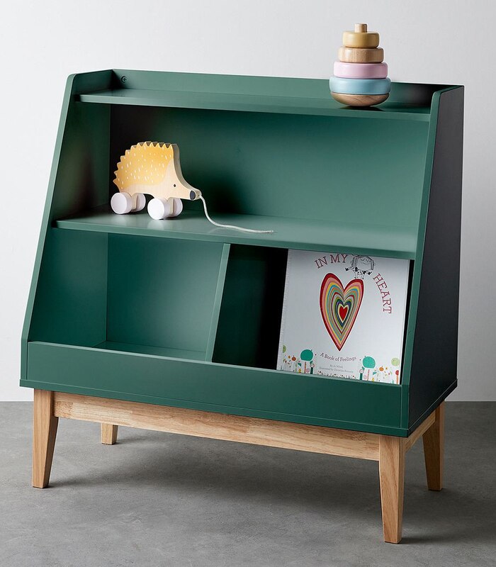 Spencer Kids Low Bookshelf Olive Target Australia