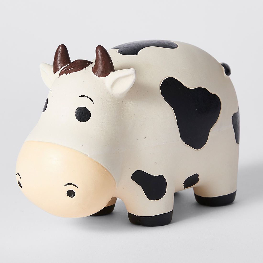 rubber cow dog toy