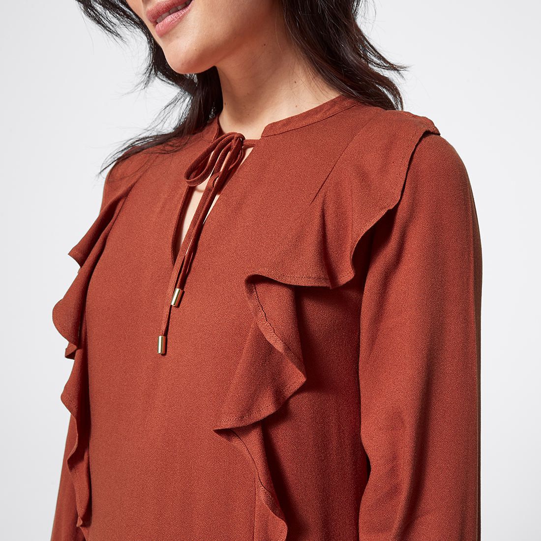 target burnt orange dress