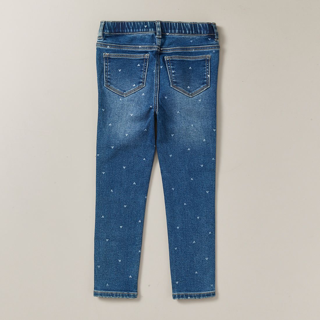 Ella Wonder Denim Jeggings - Mid Wash 