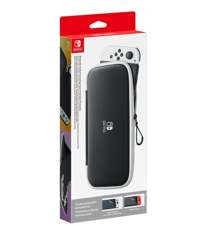 target.com.au | Nintendo Switch Carrying Case & Screen Protector (OLED)