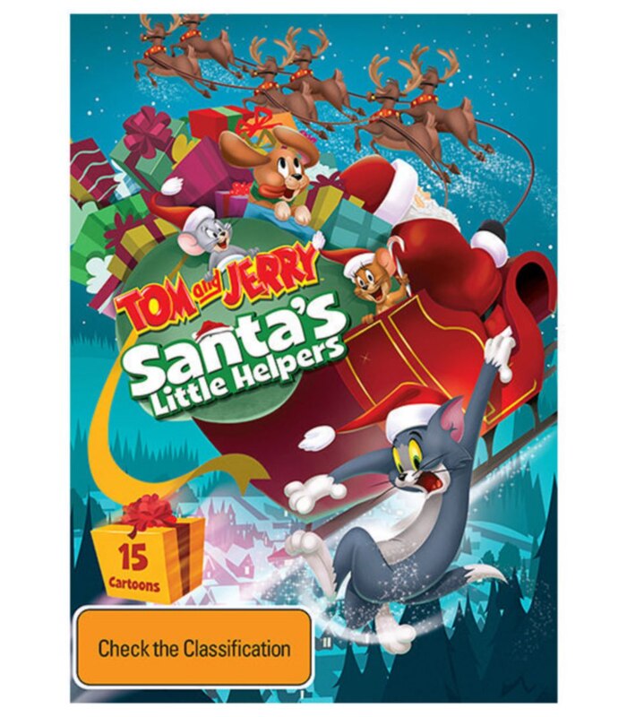 Tom + Jerry's Santa's Little Helper - DVD | Target Australia Tom + Jerry's Santa's Little Helper - DVD | Target Australia