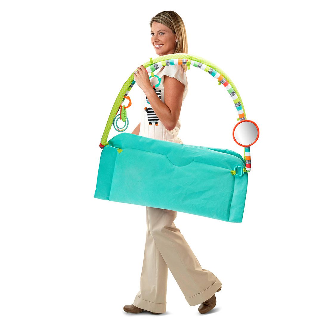 bright starts zig zag safari activity gym