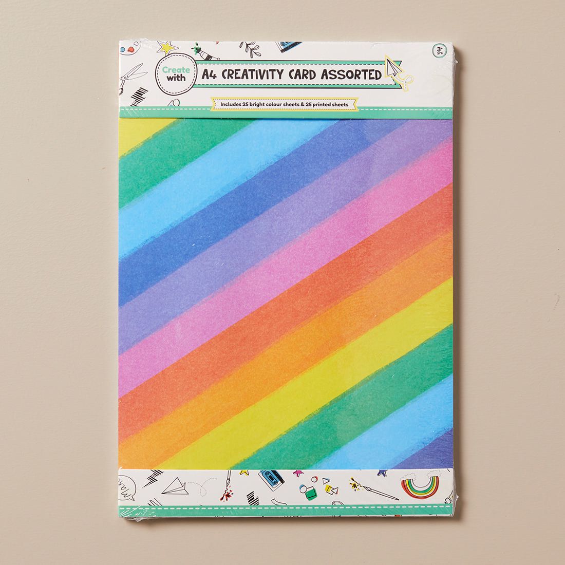 A4 Creativity Card 50 Pack | Target 