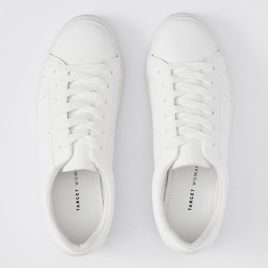 target white tennis shoes