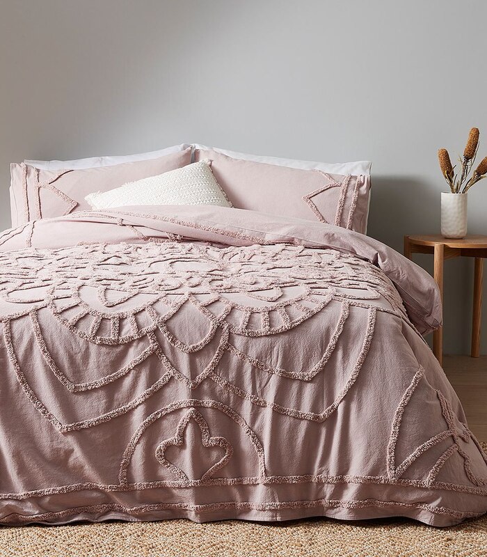 Germain Quilt Cover Set Pink Target Australia