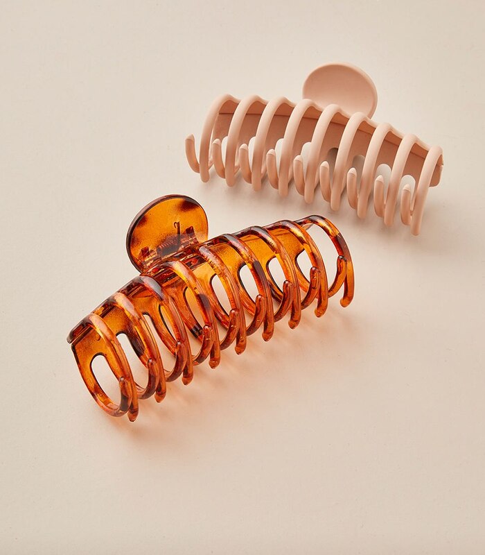 2 Pack Round Claw Hair Clips | Target Australia