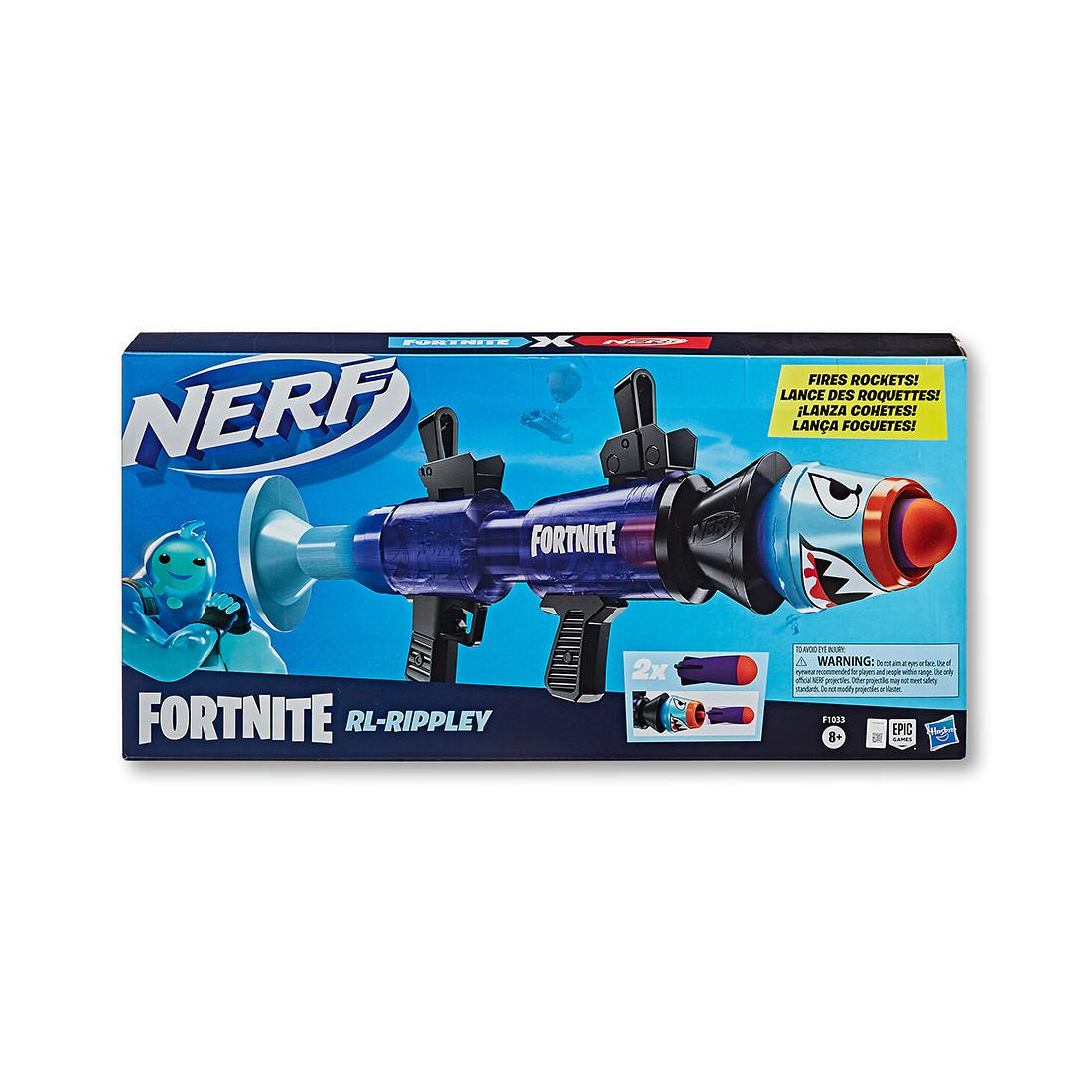 Blaster Lanzador Fortnite Rl NERF Fortnite RL-Rippley Blaster