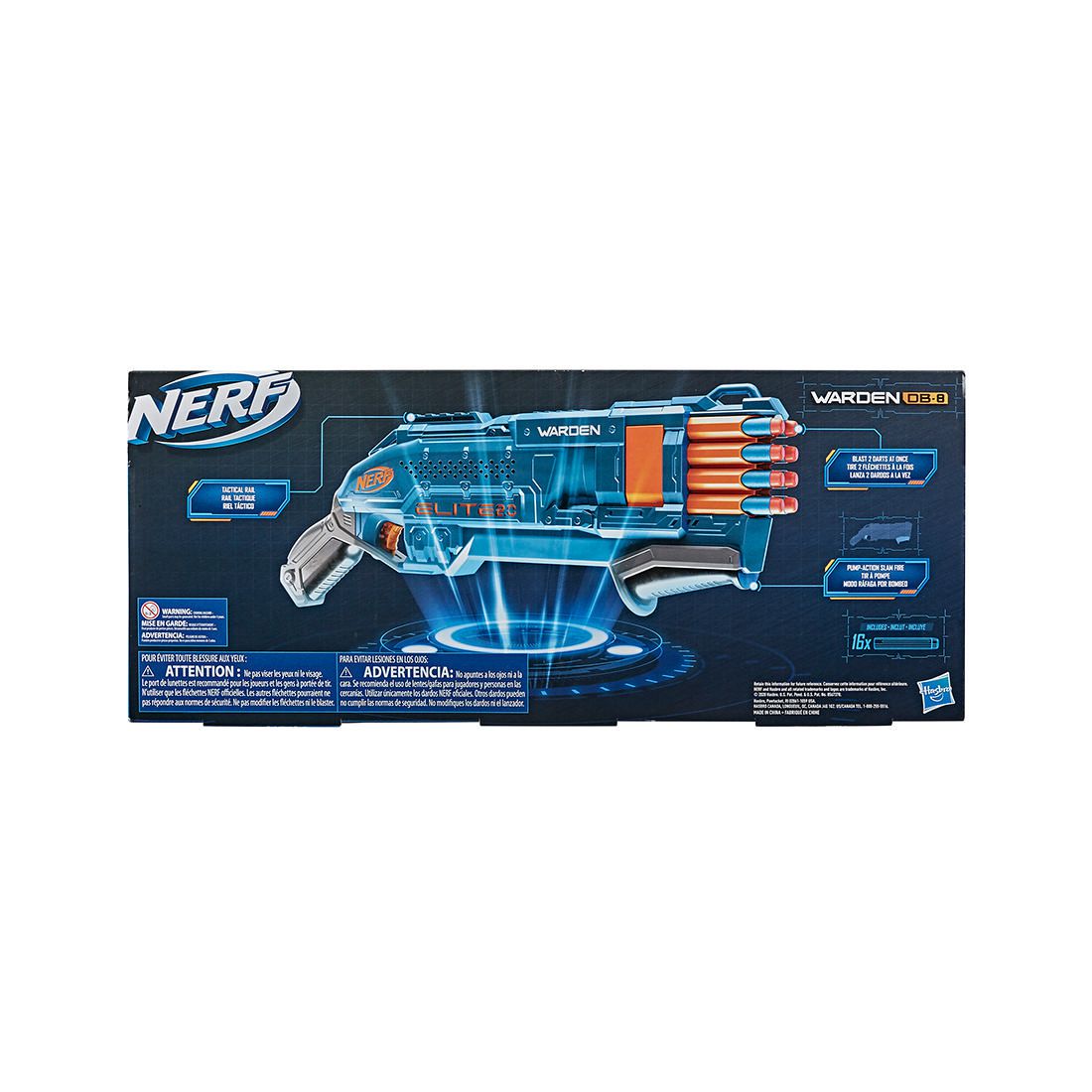 nerf elite 2.0 warden db8