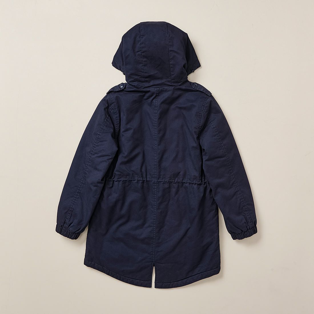 navy parka