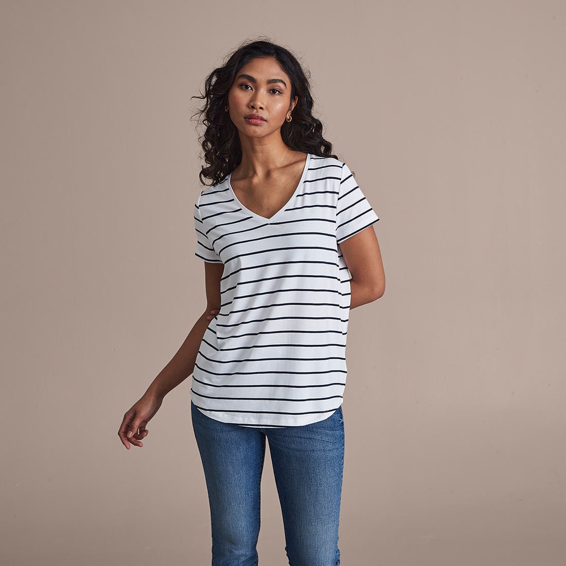 target v neck tee
