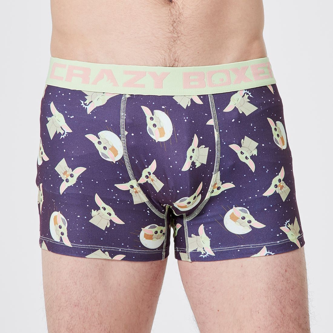 baby yoda swim trunks