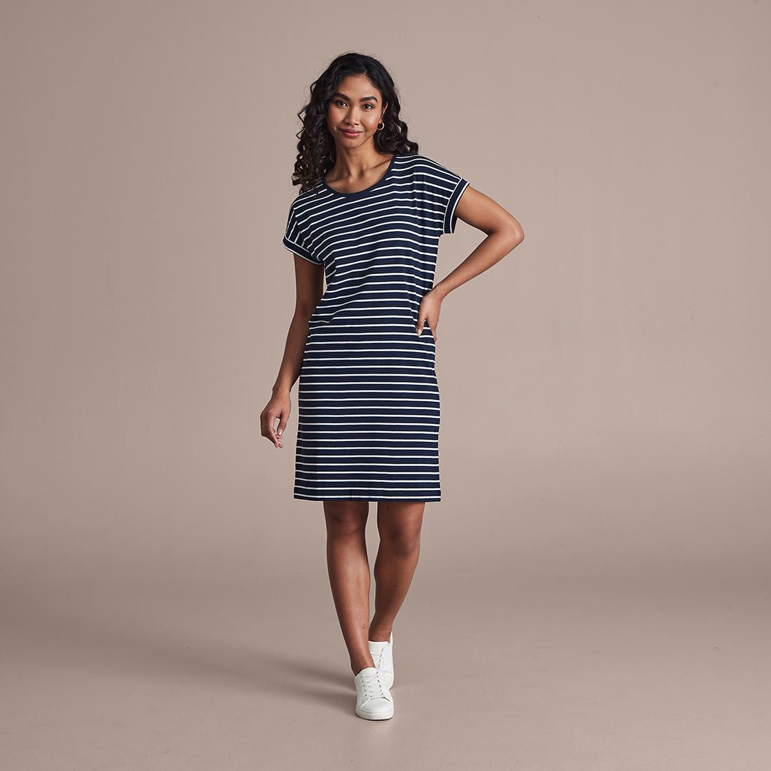cotton tee dress womens