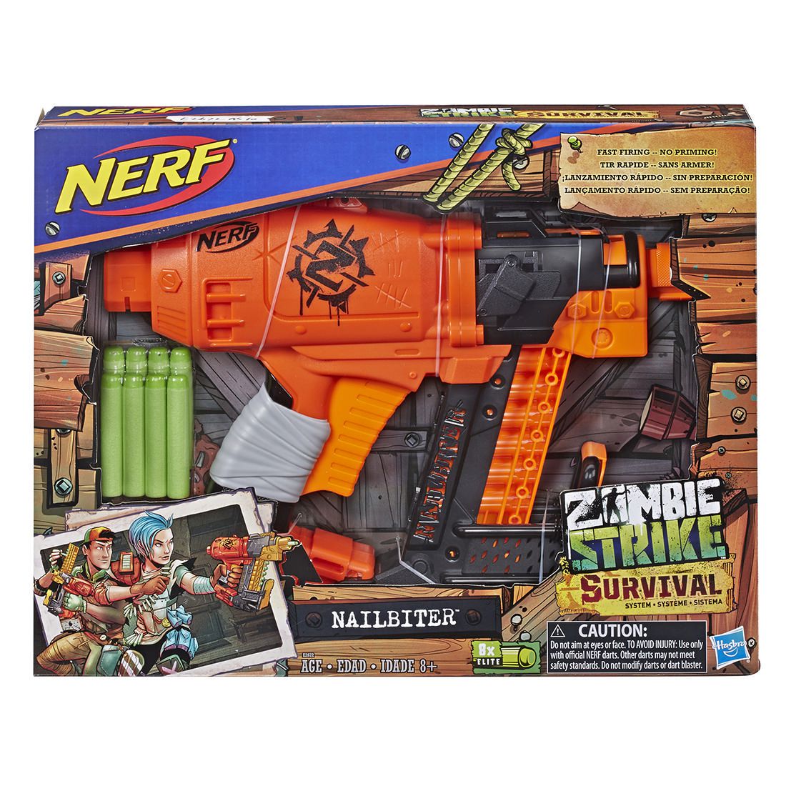 target zombie nerf gun