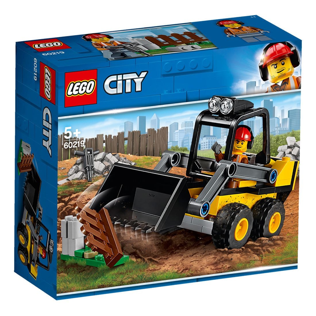 Legoreg City Great Vehicles Construction Loader 60219 Target