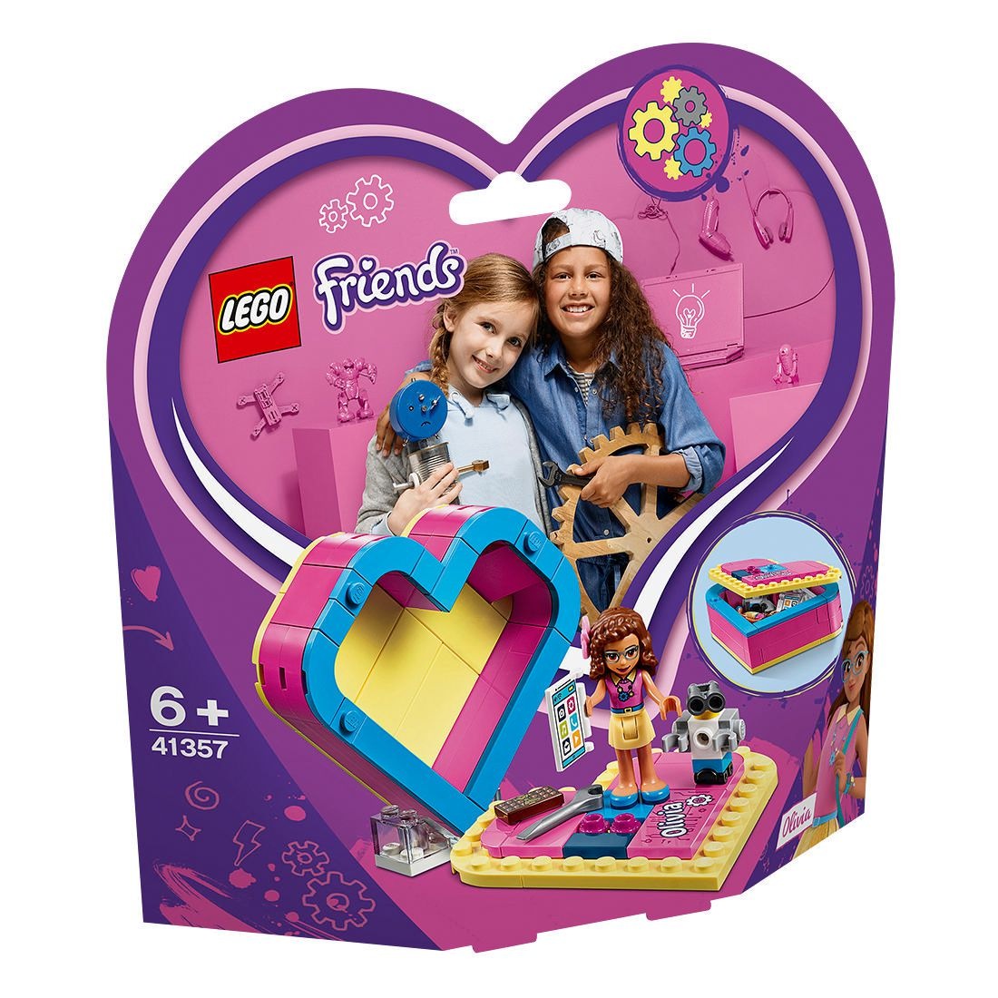 Legoreg Friends Olivias Heart Box 41357 Target Australia