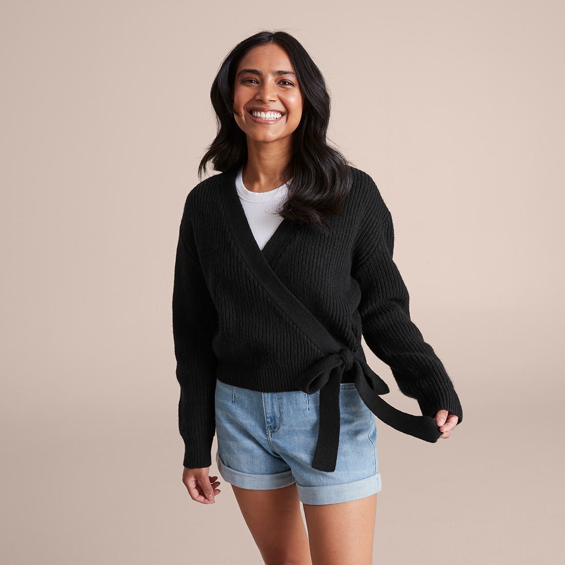 Dannii Minogue Petites Wrap Cardigan 