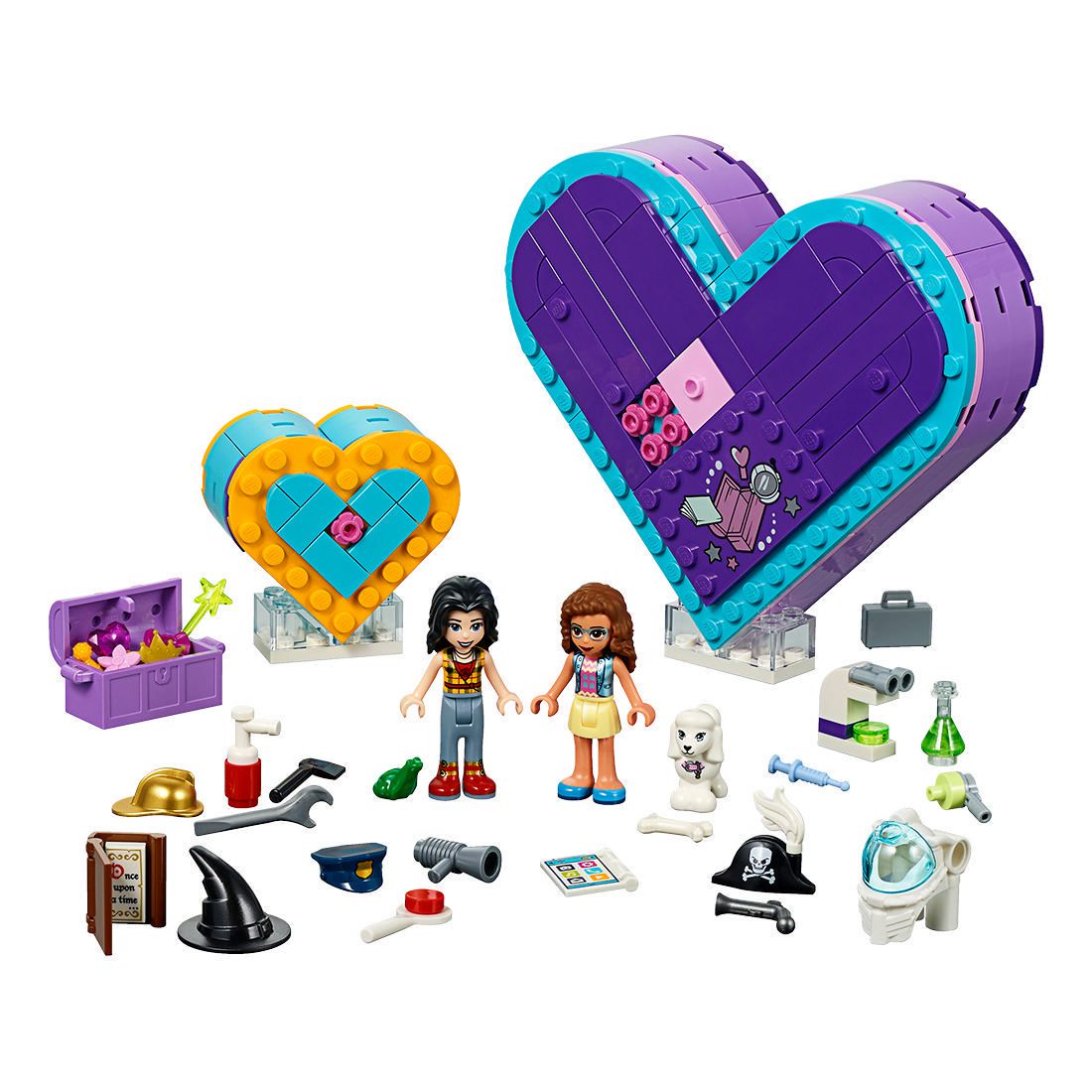 lego friends olivia heart box