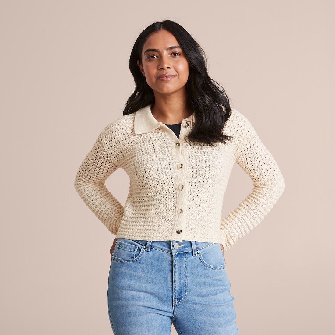 Dannii Minogue Petites Open Knit 