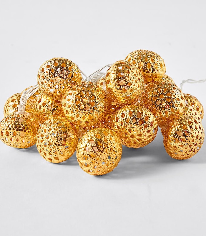 20 Led Ball String Lights Gold Target Australia 20 Led Ball String Lights Gold, Ball String Lights Kmart Au