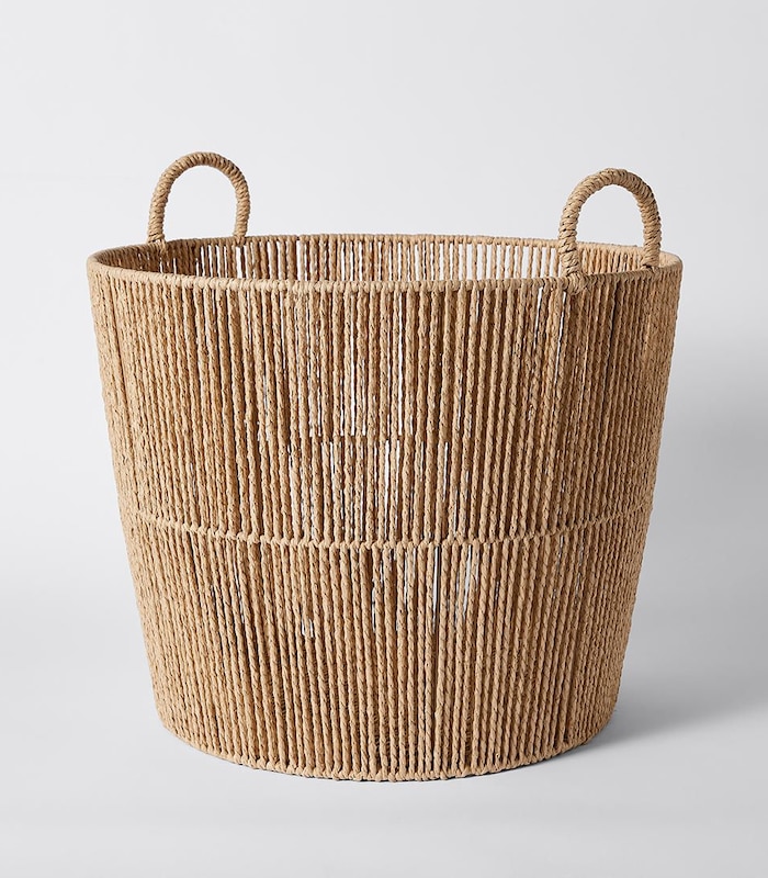 Natural Large Round Paper Cord Basket Target Australia Natural Large Round Paper Cord Basket, Large Round Basket Target