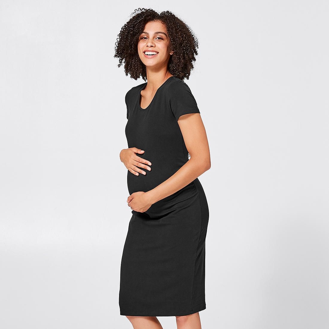 Maternity Bodycon Dress Black Target Australia