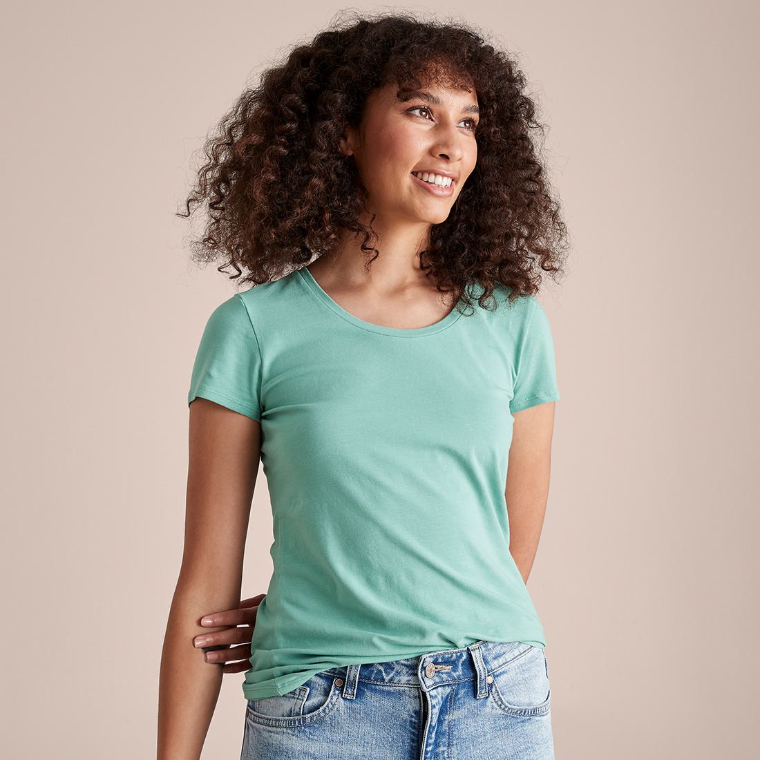 Organic Cotton Crew Neck T-Shirt 