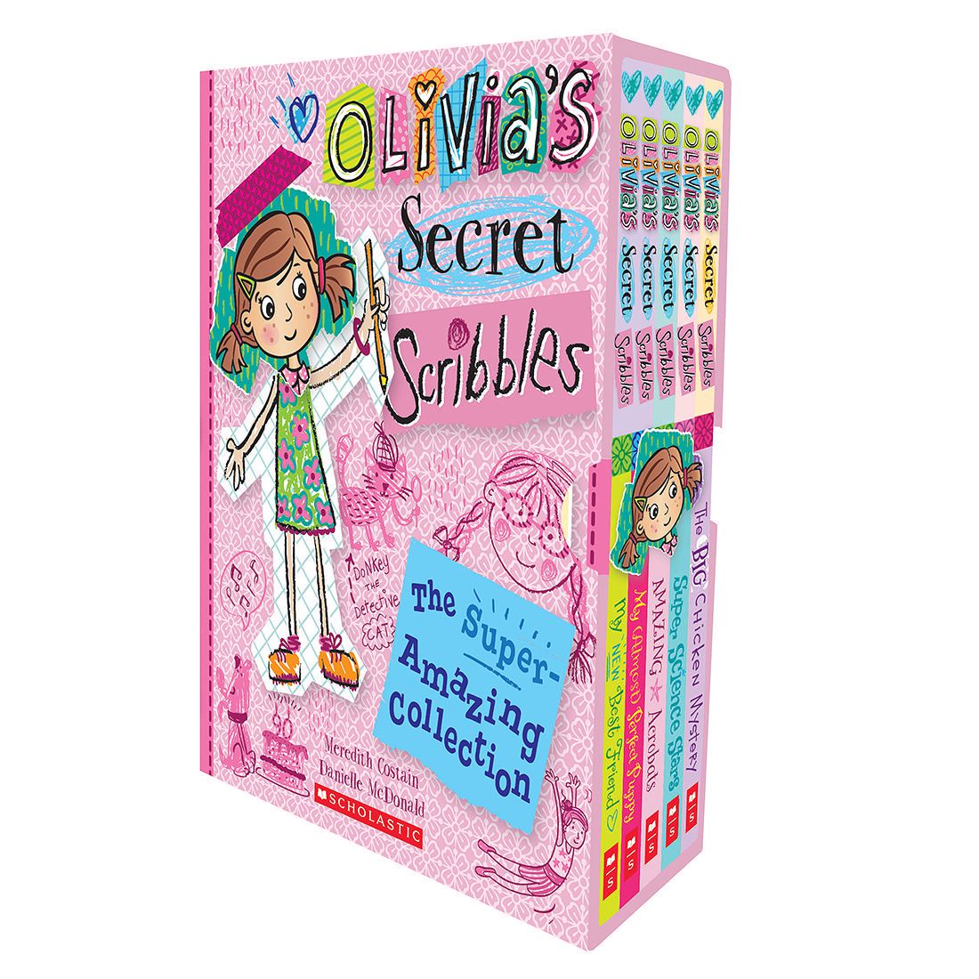 Olivia'S Secret Scribbles: Amazing Adventures Collection