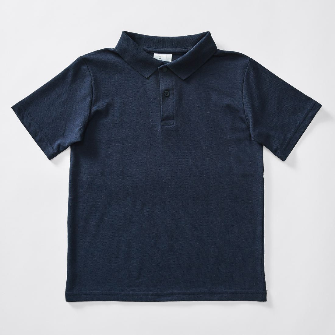 blue school polo