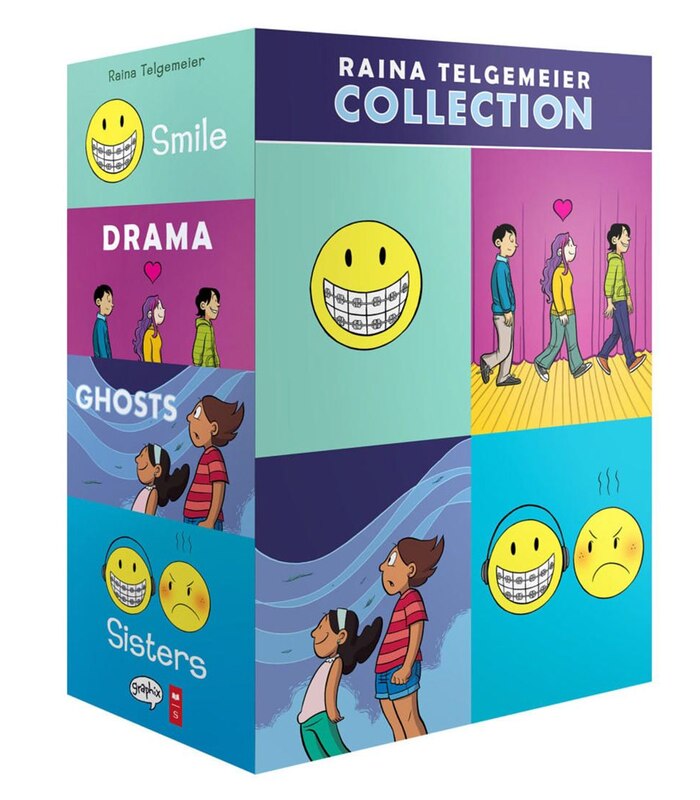 Raina Telgemeier 4 Book Box Set - Raina Telgemeier | Target Australia Raina Telgemeier 4 Book Box Set - Raina Telgemeier | Target Australia
