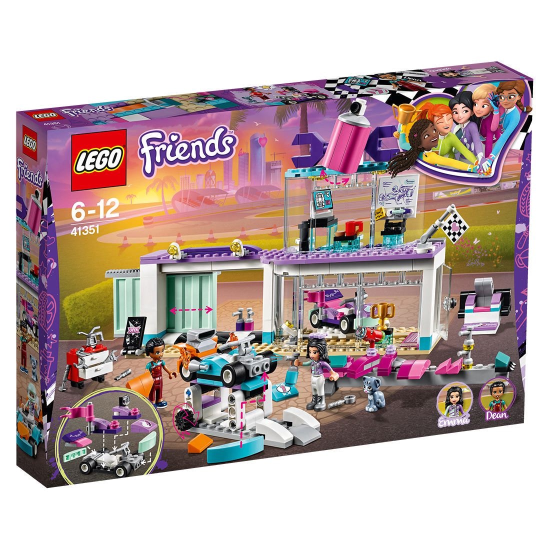 Legoreg Friends Creative Tuning Shop 41351 Target Australia