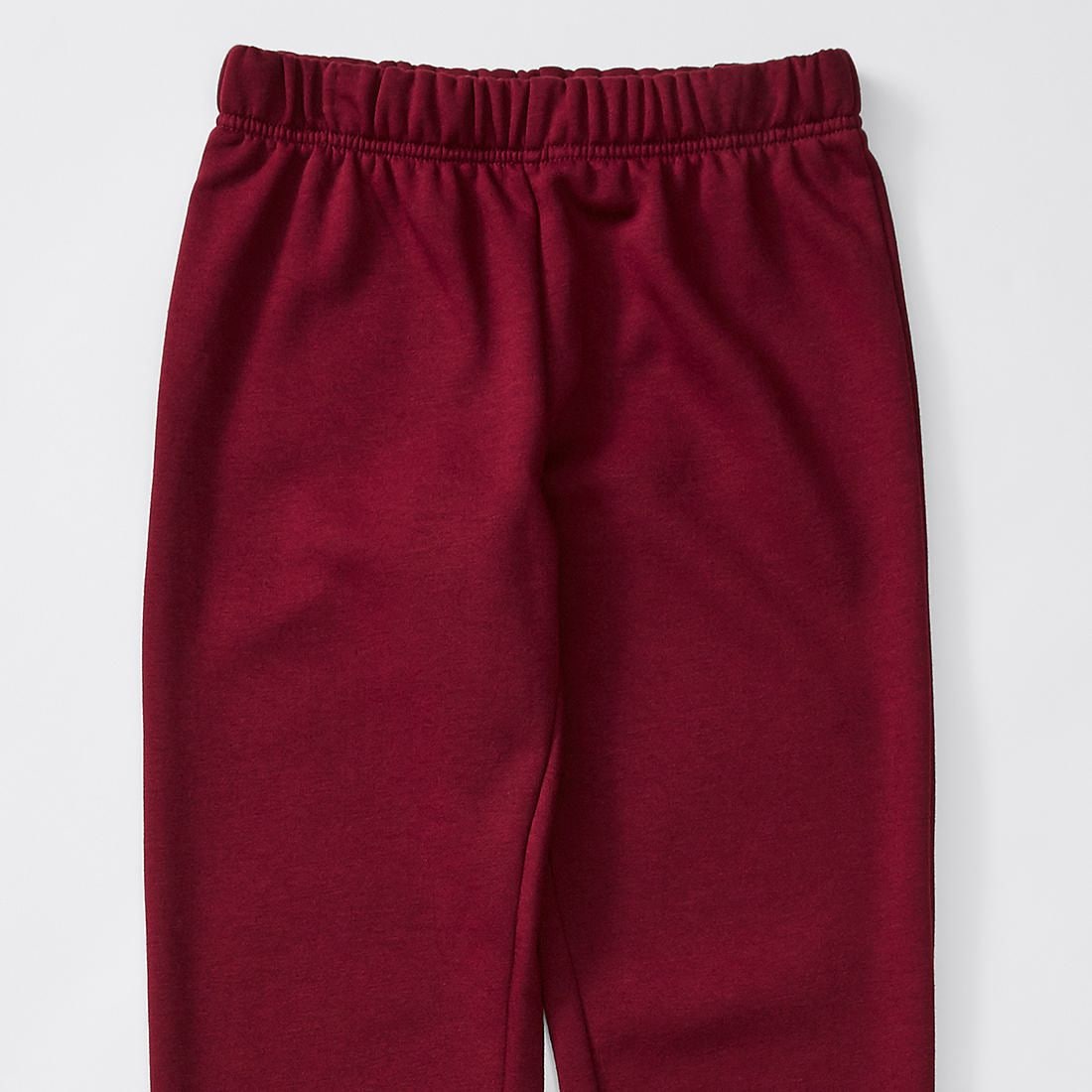maroon school track pants
