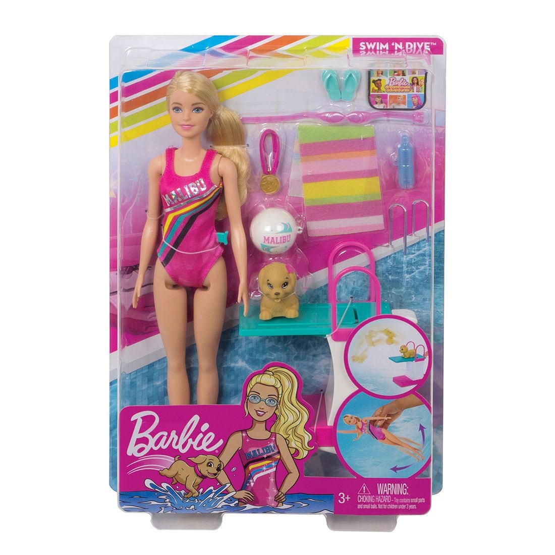 swimming doll target