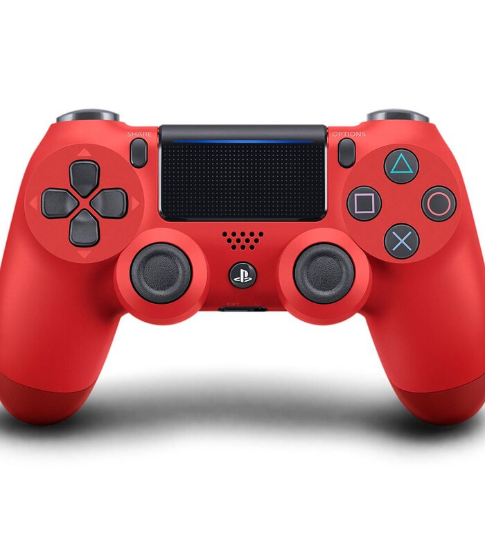 playstation 4 dualshock reg 4 wireless controller red target australia