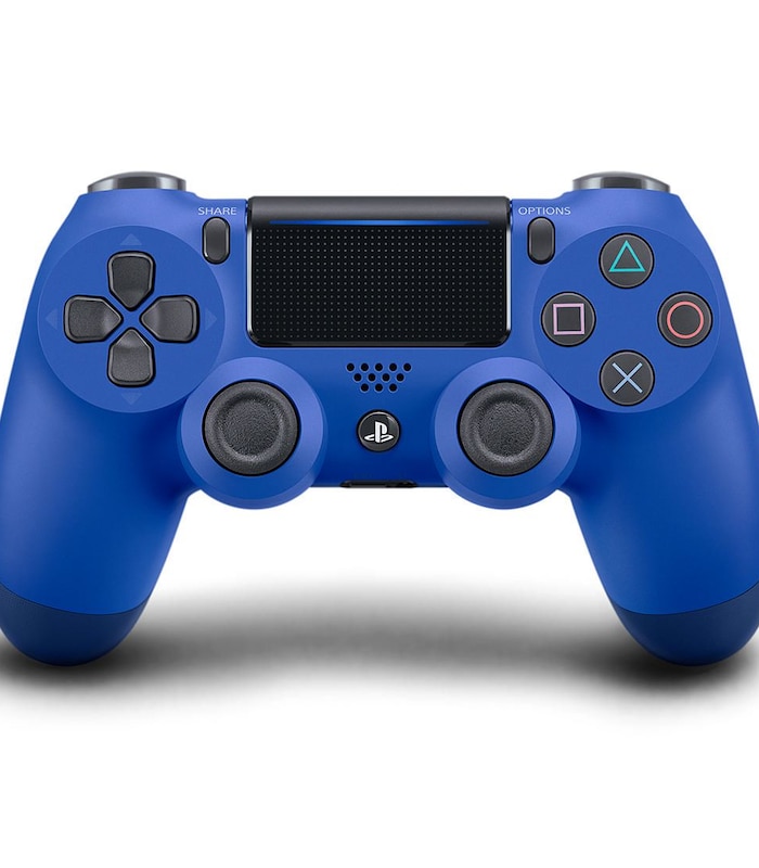 playstation 4 dualshock reg 4 wireless controller blue target australia