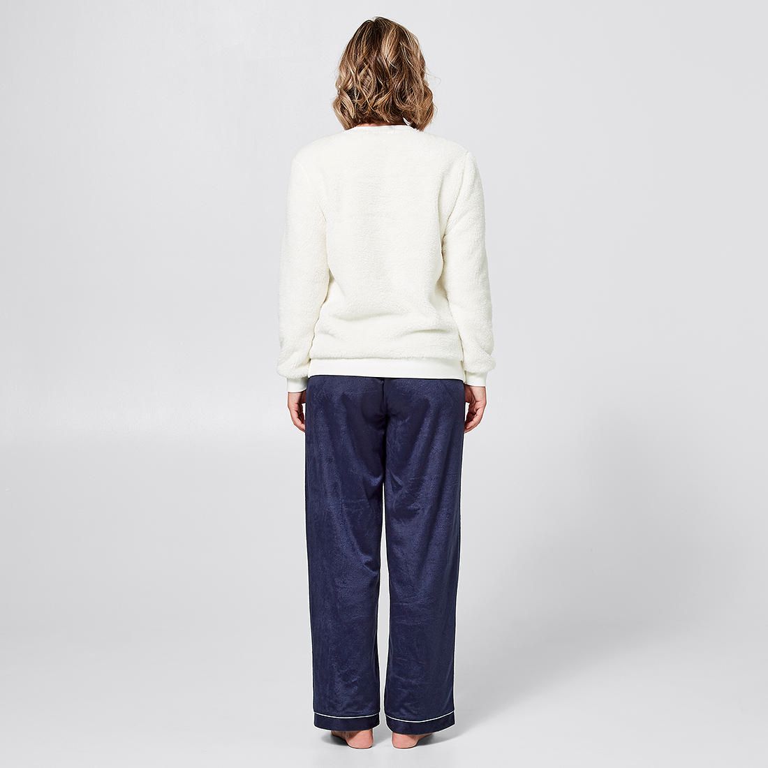 fleece pyjama jumper