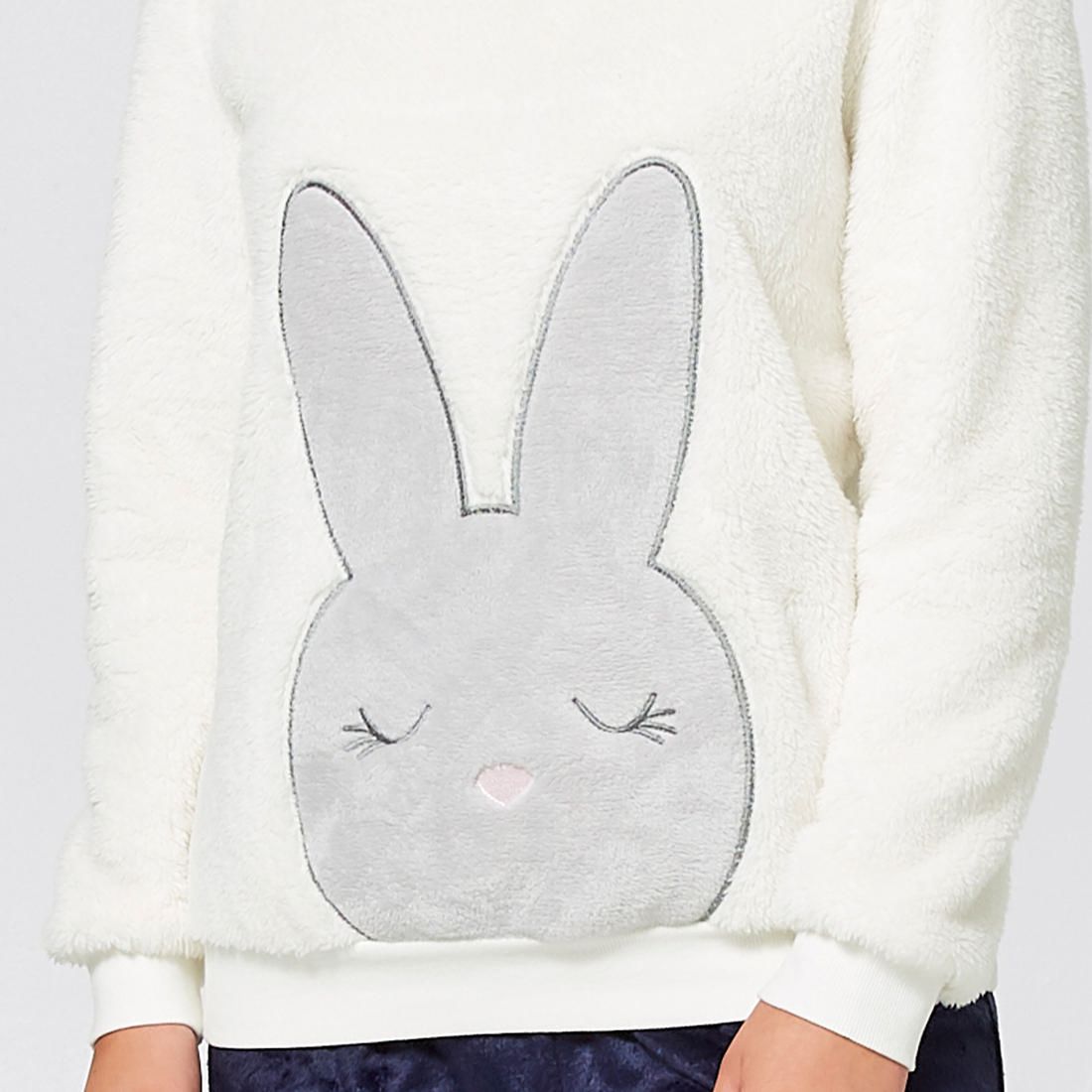 fleece pyjama jumper