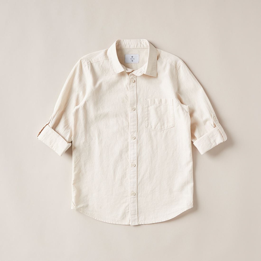 white linen shirt piece
