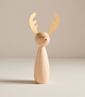 Christmas Tabletop Wooden Reindeer - Large