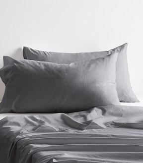 Arlo Stonewash 2 Pack Pillowcases