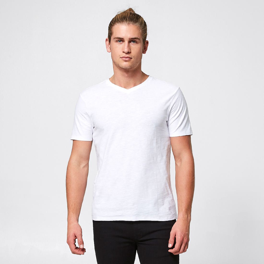 Australia Grown Cotton V-Neck T-Shirt 