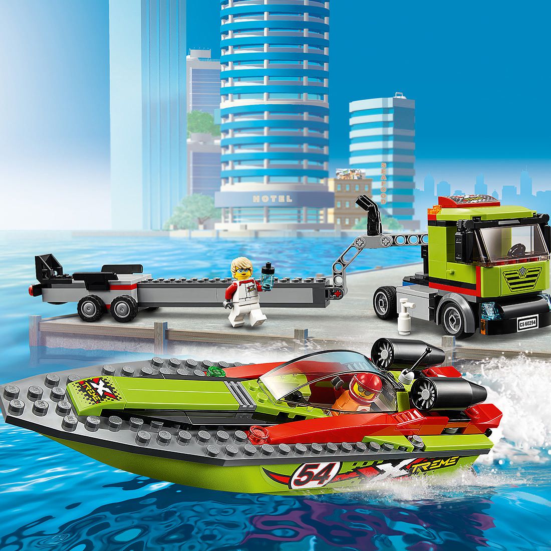 lego racing boat