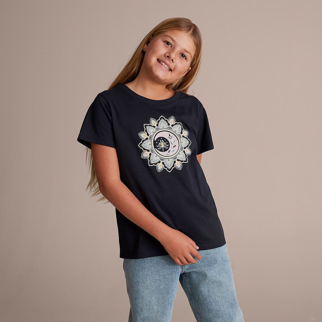 Organic Cotton T-shirt - Navy Blue 