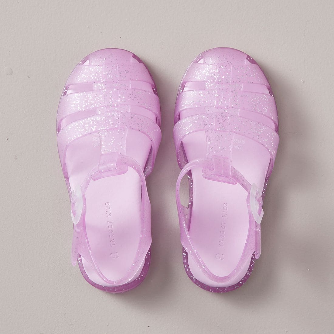 pink jelly sandals for adults