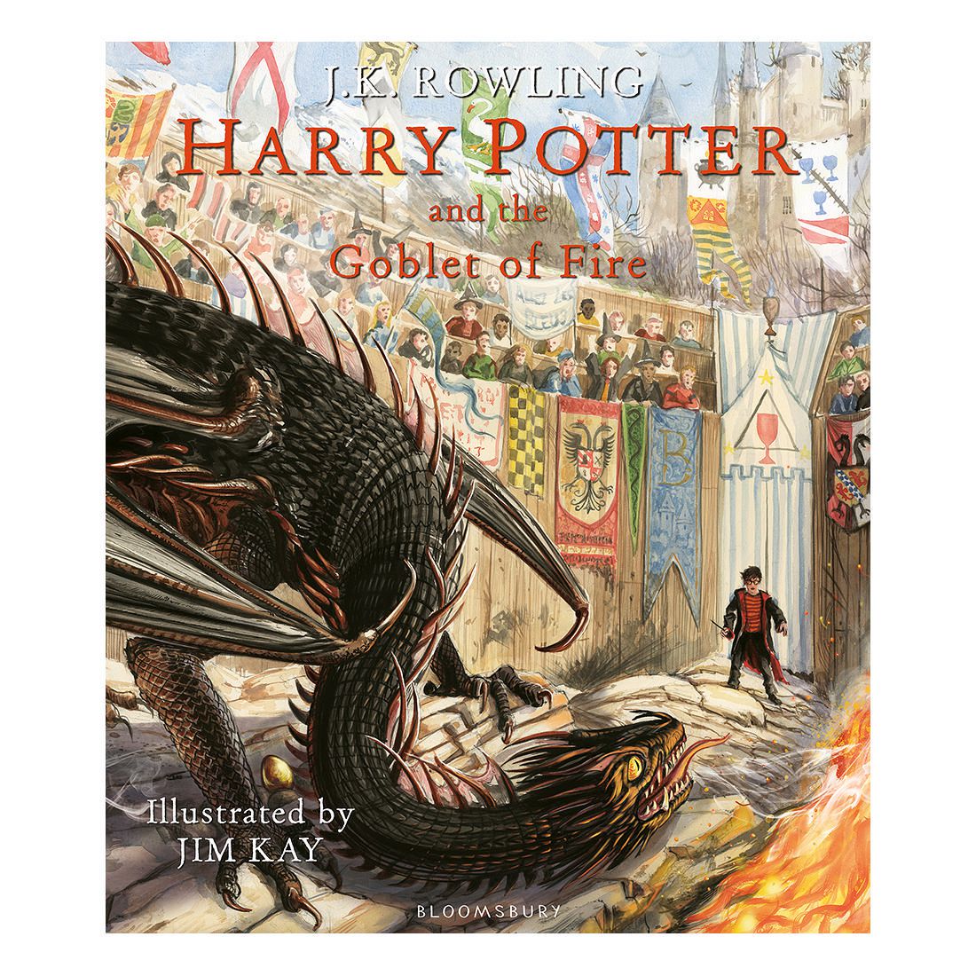 who wrote harry potter and the goblet of fire