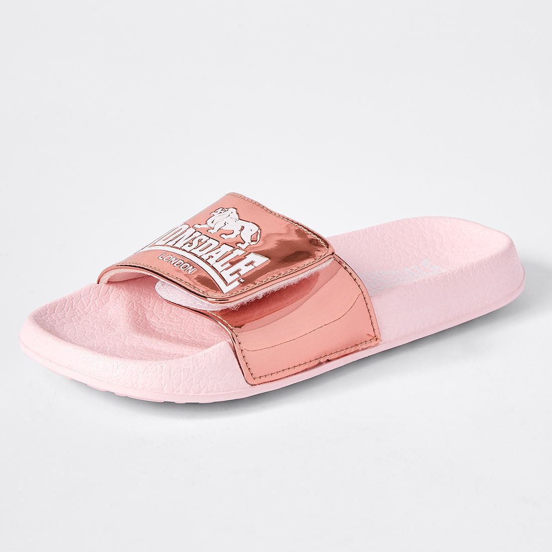 lonsdale london junior pool slides pink target australia