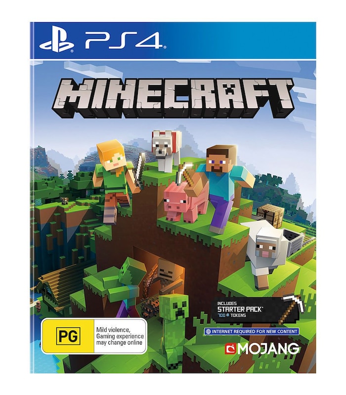 Minecraft Starter Collection Playstation 4 Target Australia