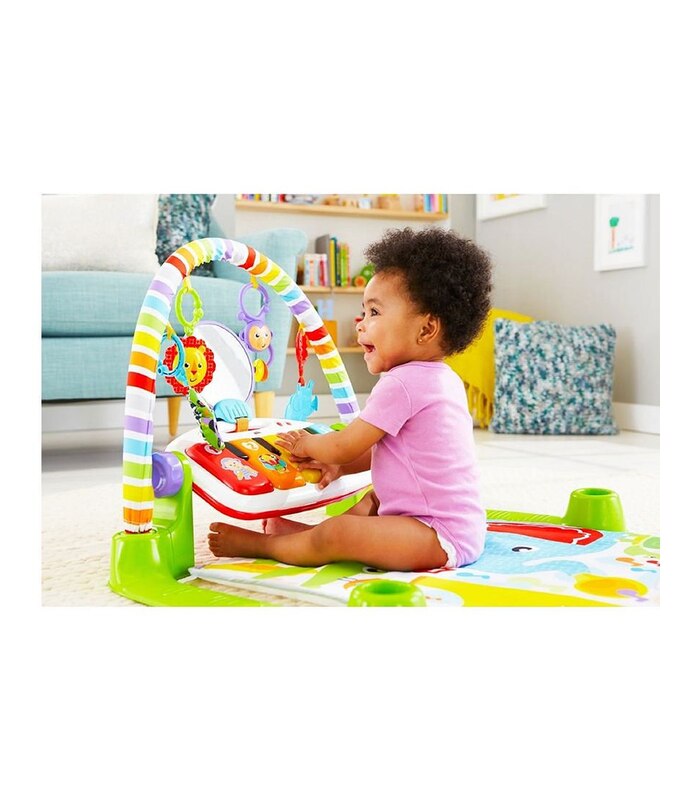 Voltage Railway station refugees fisher price piano play gym North Peer